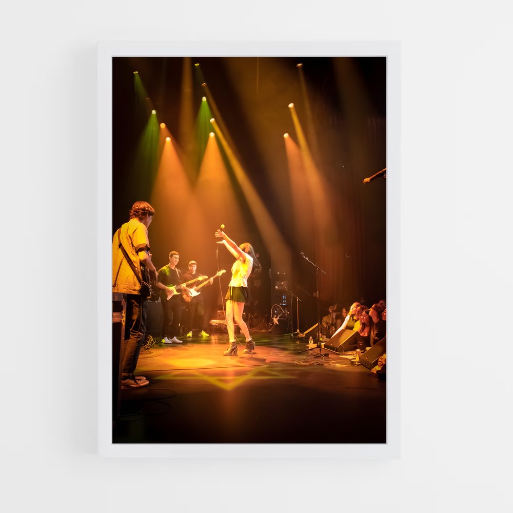 Poster Rock & Riffs – affiche Compétitions de gymnastique (vue 3)
